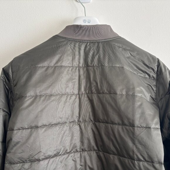 Lululemon Non-stop Bomber Reversible Jacket Olive / Taupe Medium - Large - Picture 13 of 14